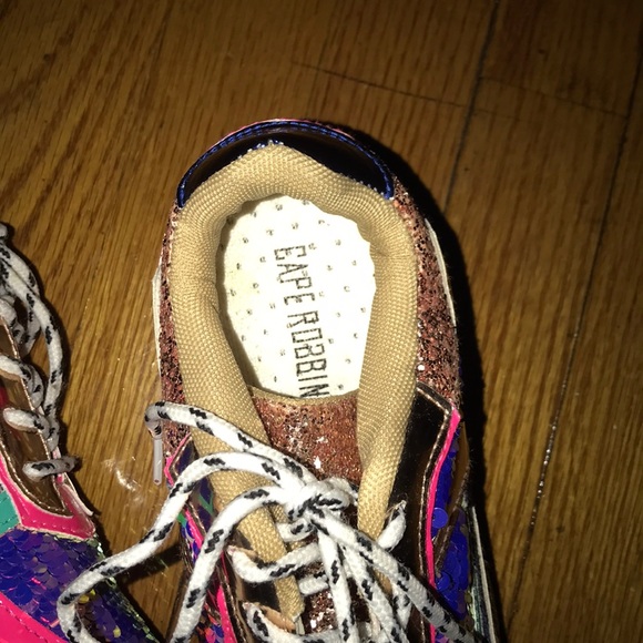 Thick chunky sequins stylish gym shoes - Picture 1 of 3